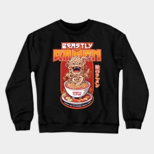 Beastly Ramen : A Culinary Adventure Crewneck Sweatshirt